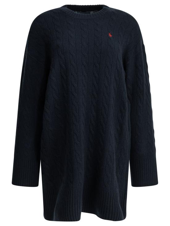 26FW 폴로 랄프로렌 미디 원피스 211B17446001HUNTER NAVY Blue
