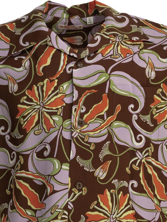 26FW 선서프 반팔 셔츠 SS39619138 Brown - SUN SURF