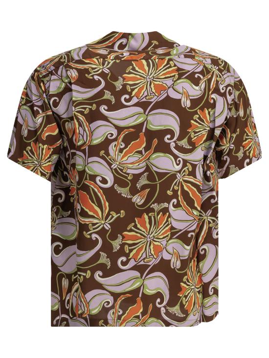 26FW 선서프 반팔 셔츠 SS39619138 Brown - SUN SURF