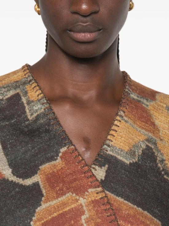 26FW 피에르루이마샤 케이프 PANCAKE S PH006 101519021 BROWN - PIERRE LOUIS MASCIA