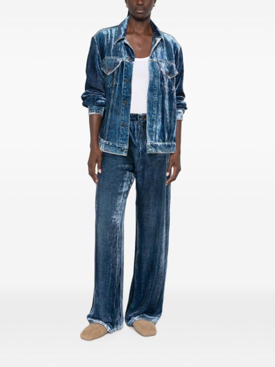 26FW 피에르루이마샤 스트레이트 팬츠 KANDOX PT12699 101516524 NAVY - PIERRE LOUIS MASCIA
