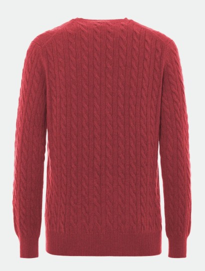 26FW 말로 스웨터 UXA400 F1B02E3666 DARK CHERRY - MALO