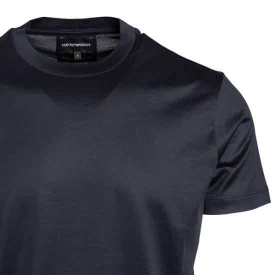 25FW 엠포리오 아르마니 반팔 티셔츠 8N1TE81JUVZ Blue - EMPORIO ARMANI