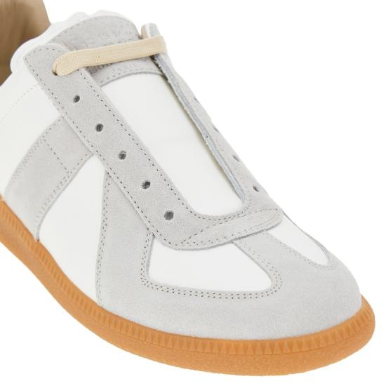 26FW 마르지엘라 카프스킨 레플리카 스니커즈 S58WS0109P1895 White - MAISON MARGIELA