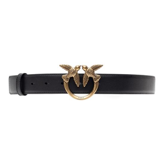 26SS 핑코 벨트 100125A0F1 Black