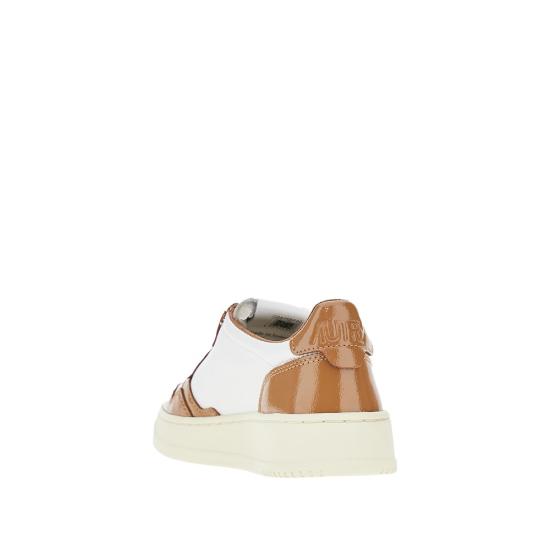 25FW 오트리 메달리스트 로우 레더 스니커즈 AULWRT02 Brown - AUTRY