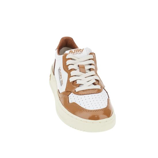 25FW 오트리 메달리스트 로우 레더 스니커즈 AULWRT02 Brown - AUTRY