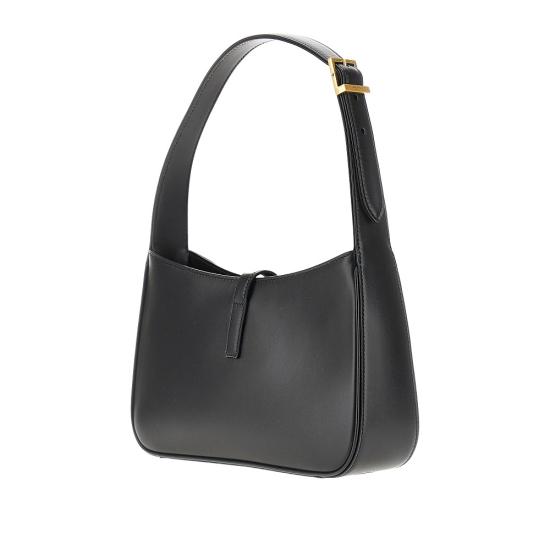 26FW 생로랑 LE 5 A 7 모노그램 토트백 6572282R20W Black - SAINT LAURENT