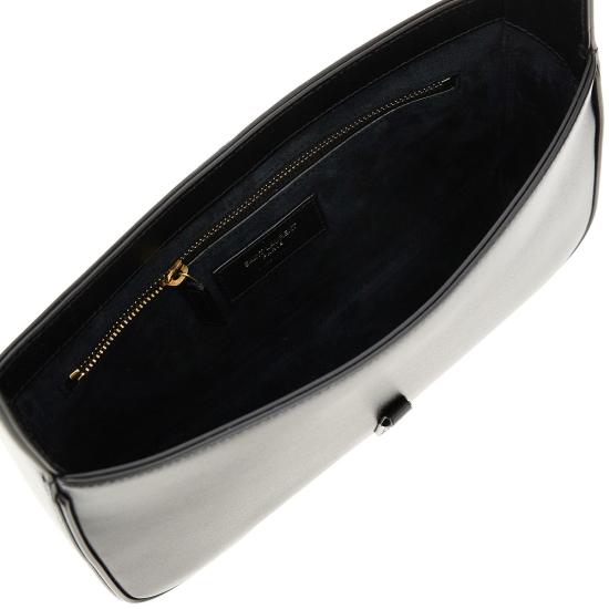 26FW 생로랑 LE 5 A 7 모노그램 토트백 6572282R20W Black - SAINT LAURENT