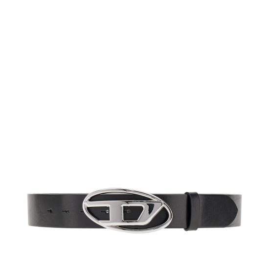 26FW 디젤 B-1DR W 레더 벨트 D 버클 X08727PR666 Black