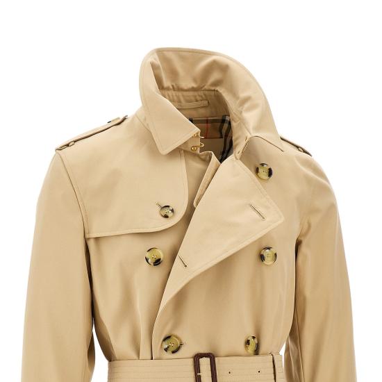 26SS 버버리 미드랭스 켄싱턴 헤리티지 트렌치 코트 8079388 Beige - BURBERRY