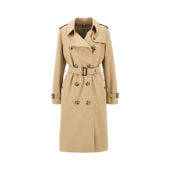 25FW 버버리 롱 켄싱턴 헤리티지 트렌치 코트 8079414 Beige