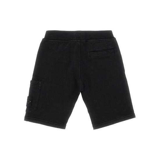 26SS [키즈] 스톤 아일랜드 쇼츠/버뮤다 K1S166200006S0040 Black - STONE ISLAND