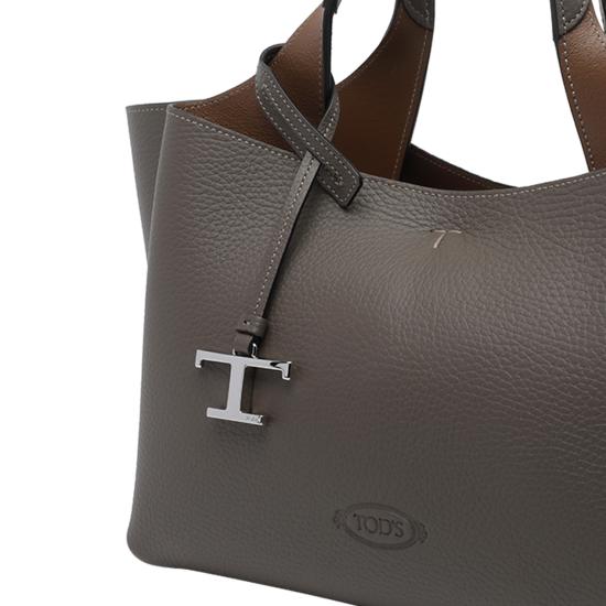 26FW 토즈 미니 토트백 XBWAPAFL100 QRI6L22 Grey - TODS