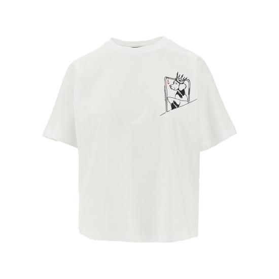 25FW 엠포리오 아르마니 반팔 티셔츠 EW002841AF12597 White