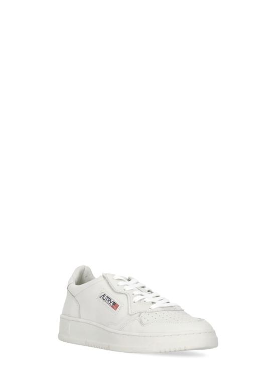 26FW 오트리 메달리스트 로우 스니커즈 AULM SG10SOLIDGOAT WHITE - AUTRY