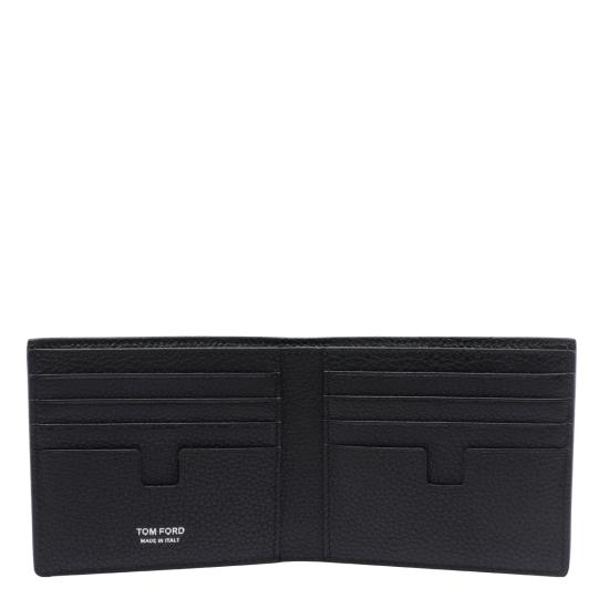 26FW 톰포드 그레인 가죽 클래식 바이폴드 지갑 Y0228 LCL158SNAA BLACK - TOMFORD