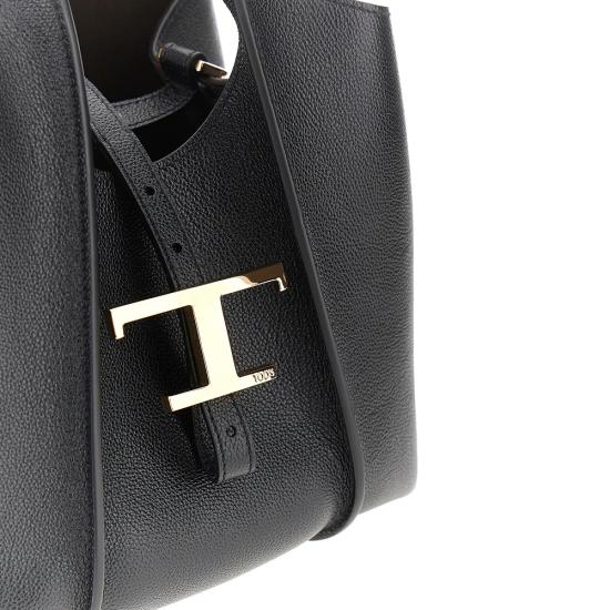 26FW 토즈 T 타임리스 미니 토트백 XBWTSBA9100Q8E Black - TODS