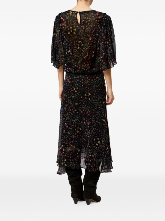 26FW 이자벨마랑에뚜왈 미디 원피스 RO1111FA D3J01E01BK Nero - ISABEL MARANT ETOILE