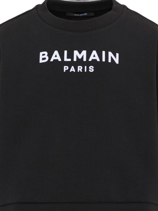 26FW [키즈] 발망 니트/스웻셔츠 BZ4A50 Z3728930BC Nero - BALMAIN