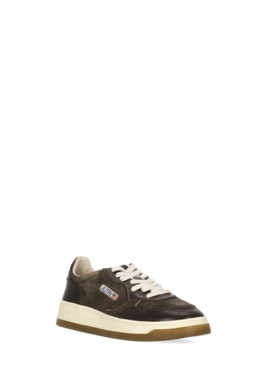 26FW 오트리 메달리스트 로우 레더 스니커즈 AULW CJ01MUSTANG BRN BROWN - AUTRY