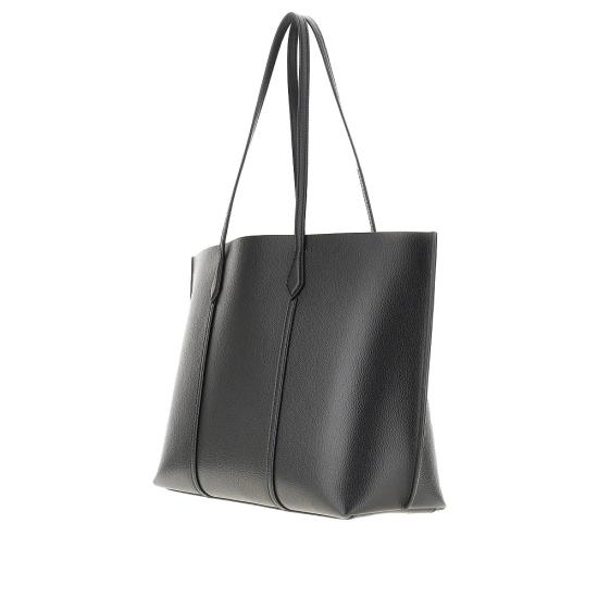 26FW 토리버치 레더 페리 토트백 169476 Black - TORY BURCH