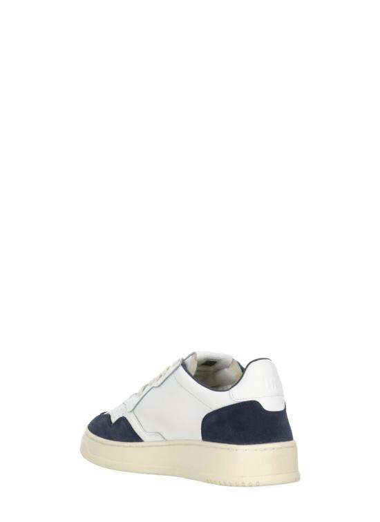 26FW 오트리 메달리스트 로우 스니커즈 AULM FT22WHT DENIM White - AUTRY