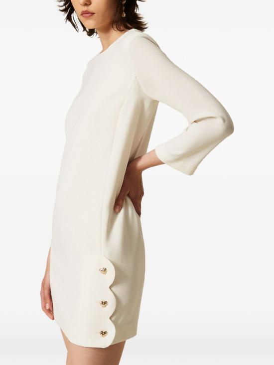 26FW 트윈셋 미디 원피스 262TP2045 00059 Bianco - TWINSET