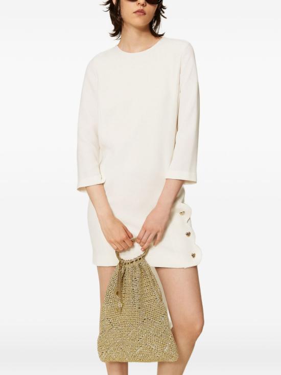 26FW 트윈셋 미디 원피스 262TP2045 00059 Bianco - TWINSET