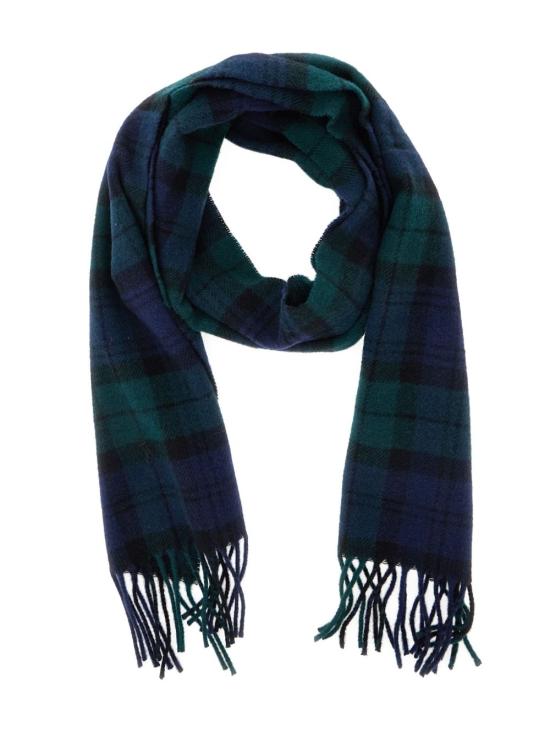 26FW 폴로 랄프로렌 클래식 플래드 스카프 449959354 002 BLU - POLO RALPH LAUREN