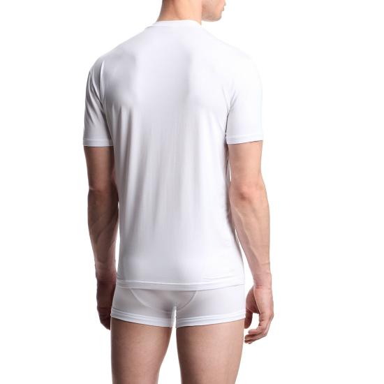 25FW 엠포리오 아르마니 반팔 티셔츠 EM000380AF14988 White - EMPORIO ARMANI