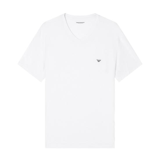 25FW 엠포리오 아르마니 반팔 티셔츠 EM000380AF14988 White