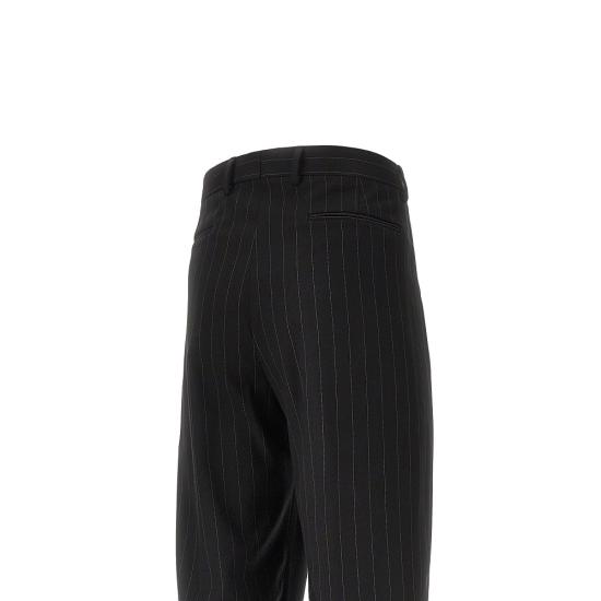 25FW 마르셈 스트레이트 팬츠 P056T015 Black - MARSEM