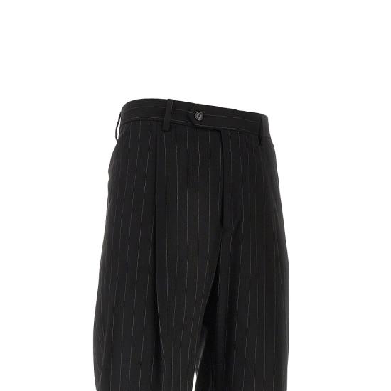 25FW 마르셈 스트레이트 팬츠 P056T015 Black - MARSEM