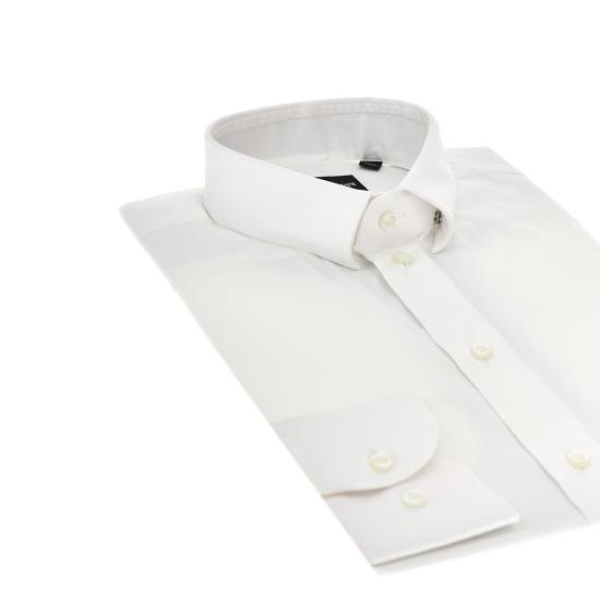 25FW 엠포리오 아르마니 긴팔 셔츠 01CA9T0130C White - EMPORIO ARMANI