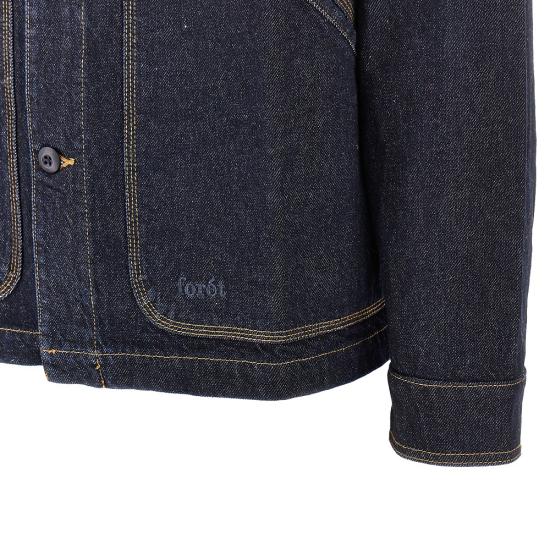 25FW 포레 데님 자켓 F4844 Blue - FORÉT