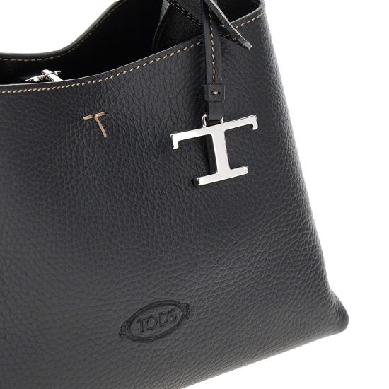 26FW 토즈 마이크로 토트백 XBWAPAEL000QRI Black - TODS