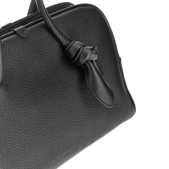 26FW 자크뮈스 투리스모 소프트 볼링백 BAU00417AC03A03 Black - JACQUEMUS