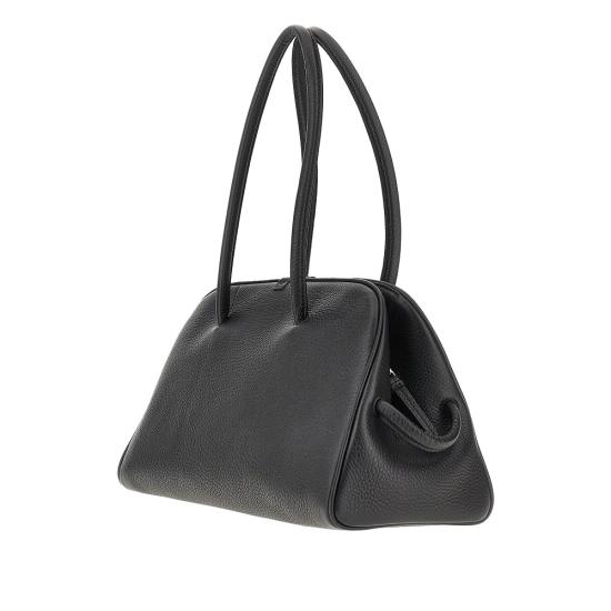 26FW 자크뮈스 투리스모 소프트 볼링백 BAU00417AC03A03 Black - JACQUEMUS