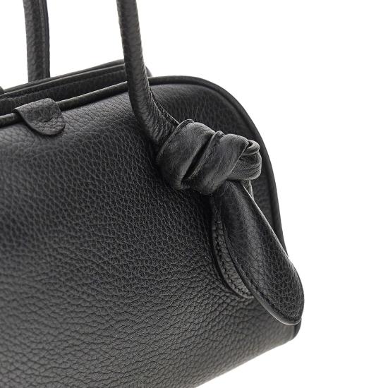 26FW 자크뮈스 TURISMO 투리스모 소프트 스몰 볼링 토트벡 BAW00416AC03A03 Black - JACQUEMUS