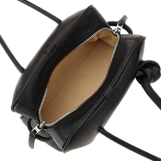 26FW 자크뮈스 TURISMO 투리스모 소프트 스몰 볼링 토트벡 BAW00416AC03A03 Black - JACQUEMUS