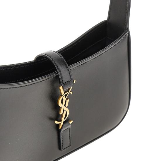 26FW 생로랑 Le 5 A 7 미니 호보백 7103182R20W Black - SAINT LAURENT