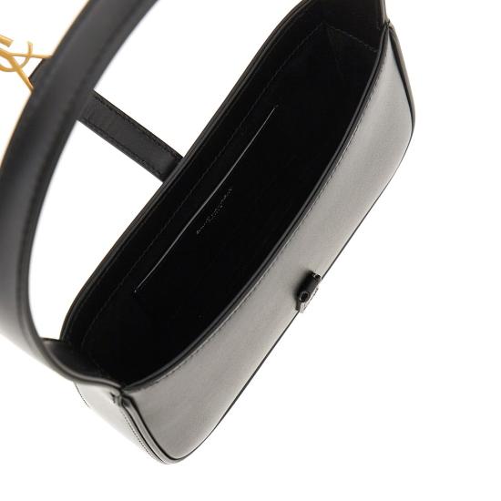 26FW 생로랑 Le 5 A 7 미니 호보백 7103182R20W Black - SAINT LAURENT