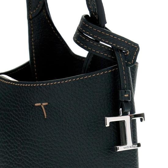 26FW 토즈 마이크로 토트백 XBWAPAFL000QRI Black - TODS