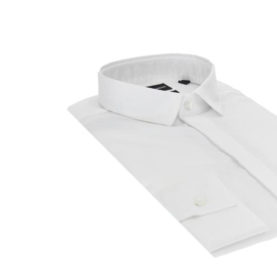 26SS 엠포리오 아르마니 긴팔 셔츠 EM000196TE10156 White - EMPORIO ARMANI