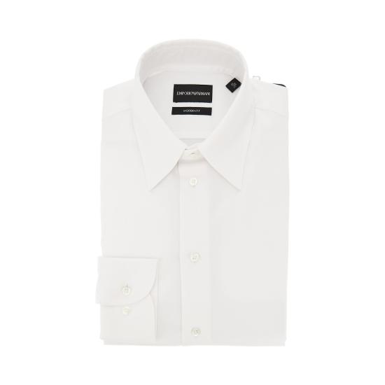 25FW 엠포리오 아르마니 긴팔 셔츠 EM000194TE16904 White