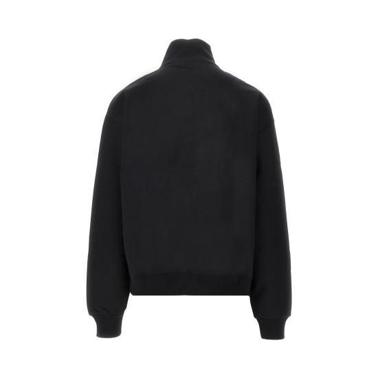 26FW 자크뮈스 하프 집업 스웨트 셔츠 SSM00313AJ00174 Black - JACQUEMUS