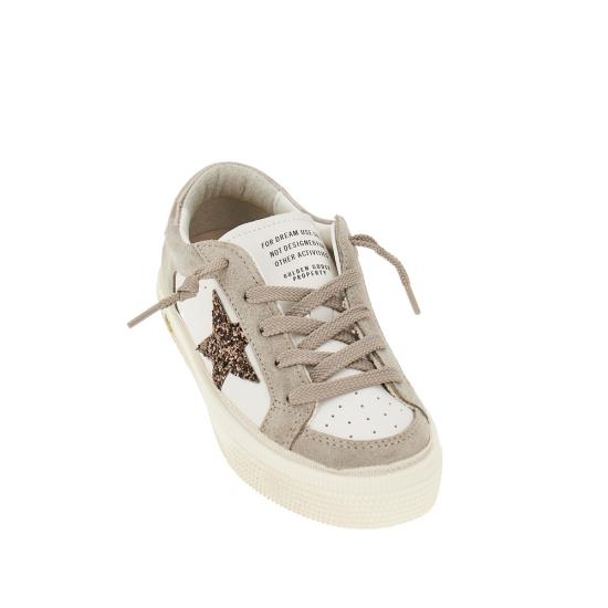 26SS [키즈] 골든구스 슈즈 GYF00495F008072 White - GOLDEN GOOSE