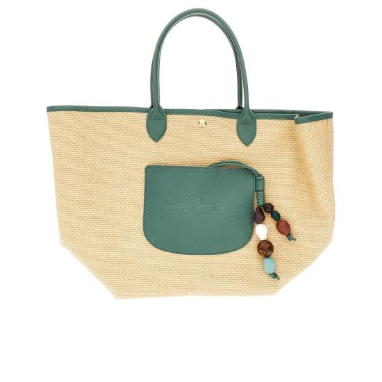 26SS 롱샴 르 플리아쥬 컬렉션 L 바스킷백 10308HGY Beige