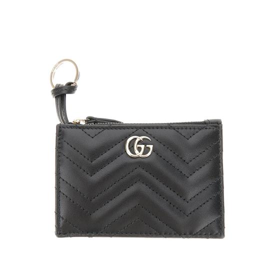 26FW 구찌 GG 마몽 키 케이스 837747AAET8 Black